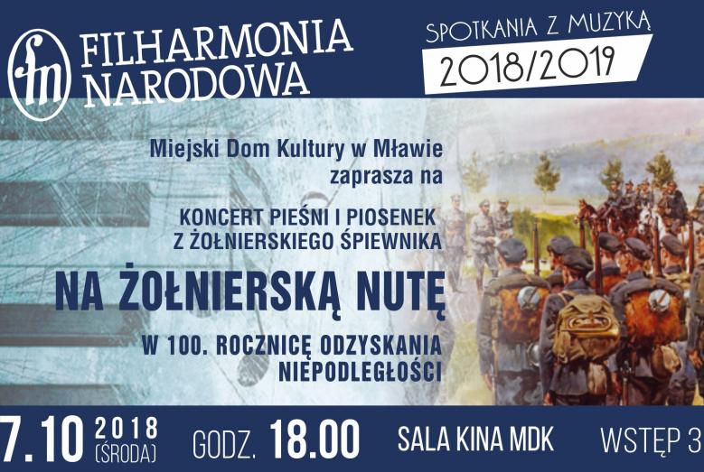 Filharmonia 2018 pazdziernik