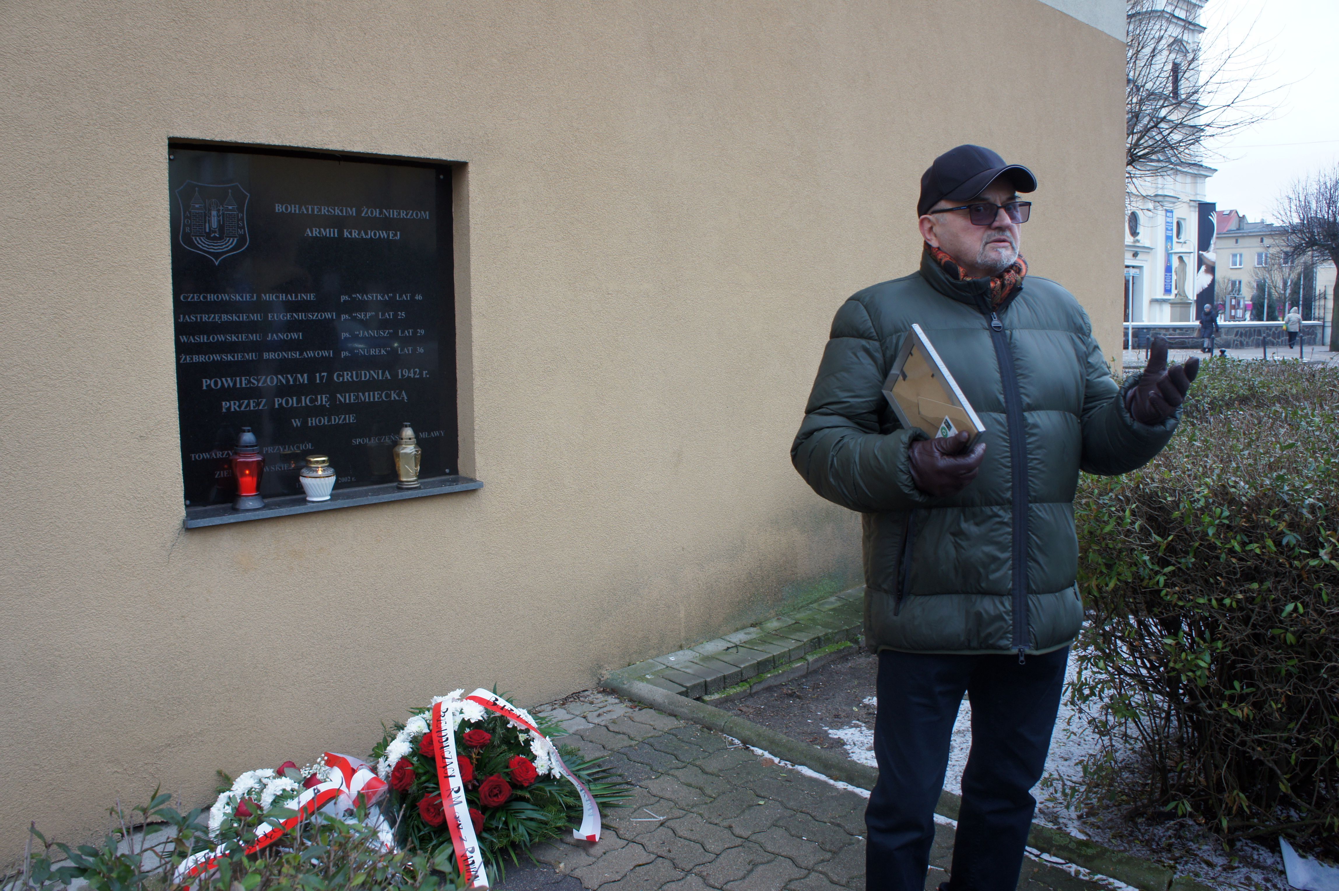 dr Leszek Arent podczas uroczystości w 2023 r.