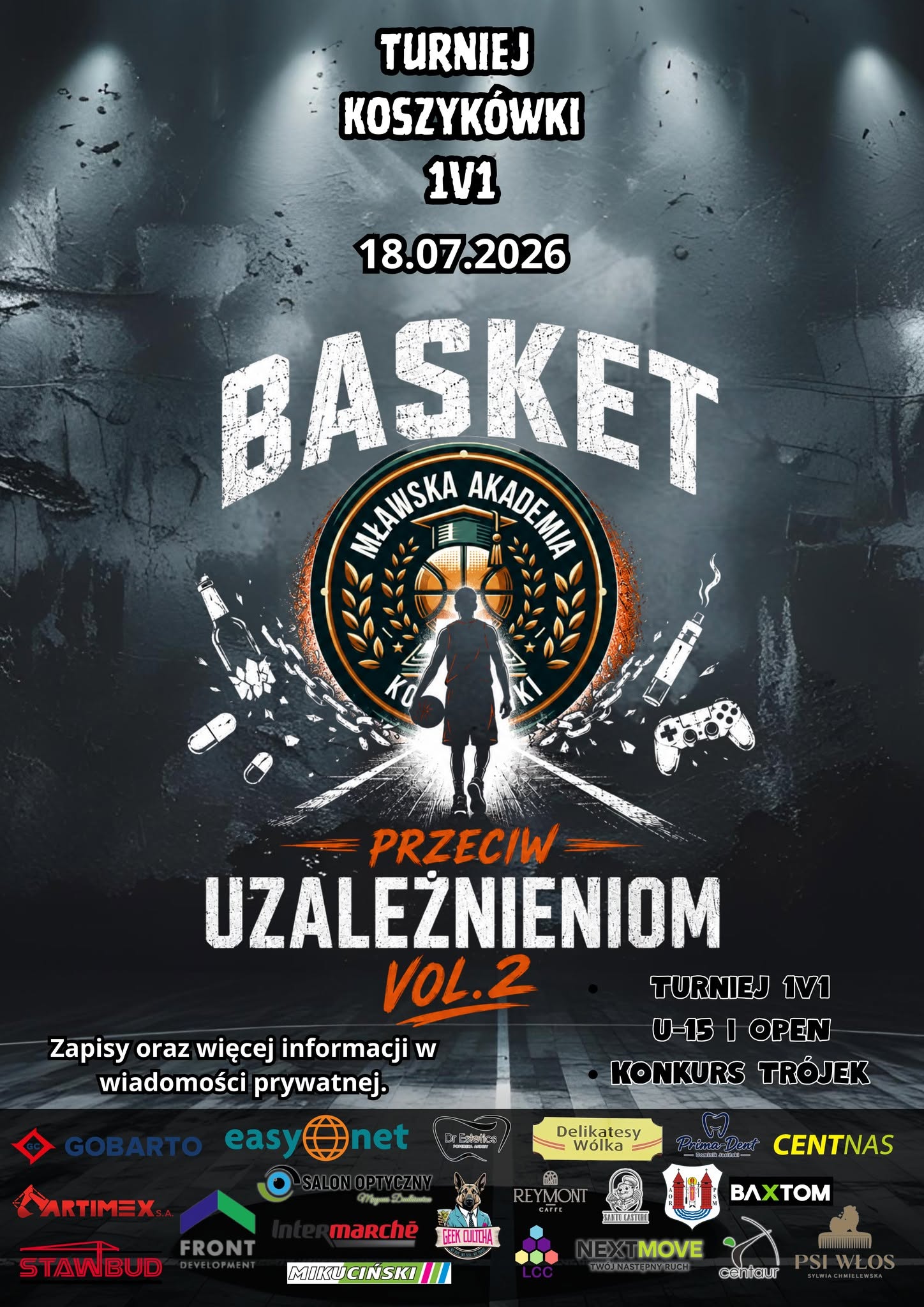 Turniej „Basket przeciw uzależnieniom”