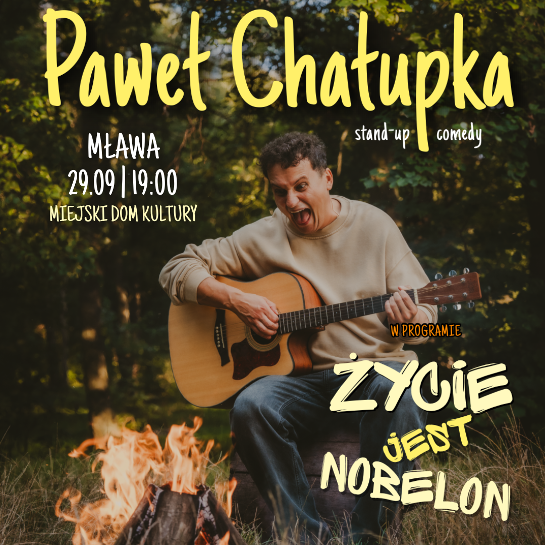 Mławska Scena Stand-upowa: Paweł Chałupka