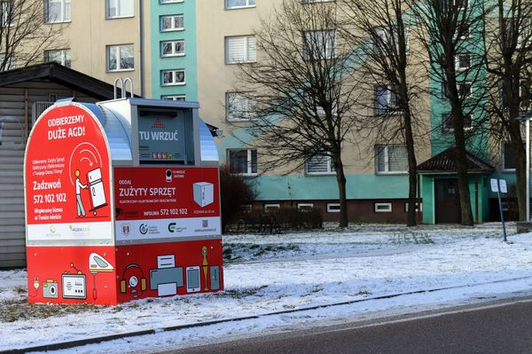 Pojemnik na Osiedlu Młodych