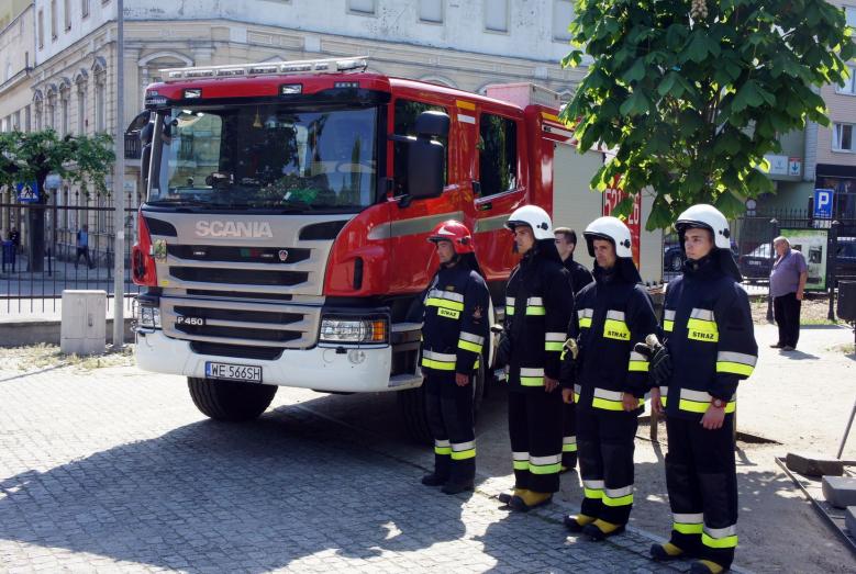 Samochód ratowniczo-gaśniczy Scania