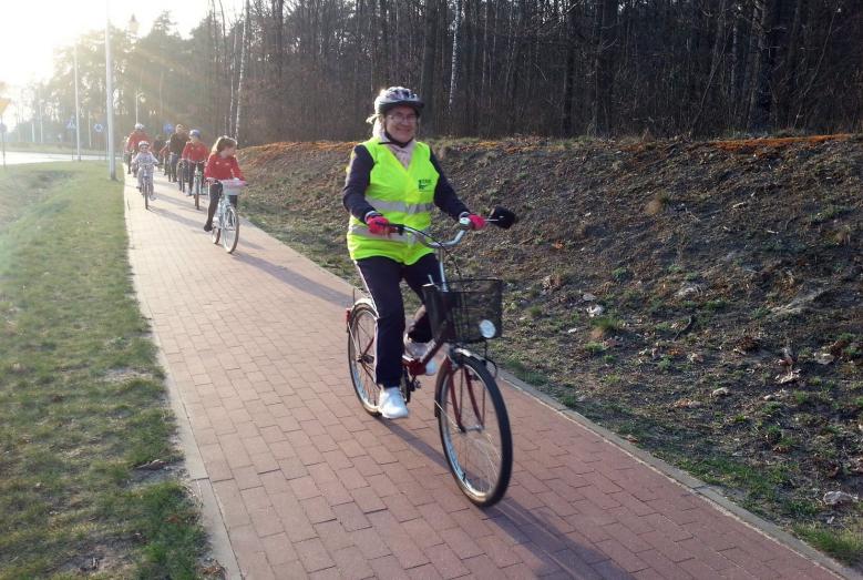 Ścieżka rowerowa wzdłuż Alei Marszałkowskiej