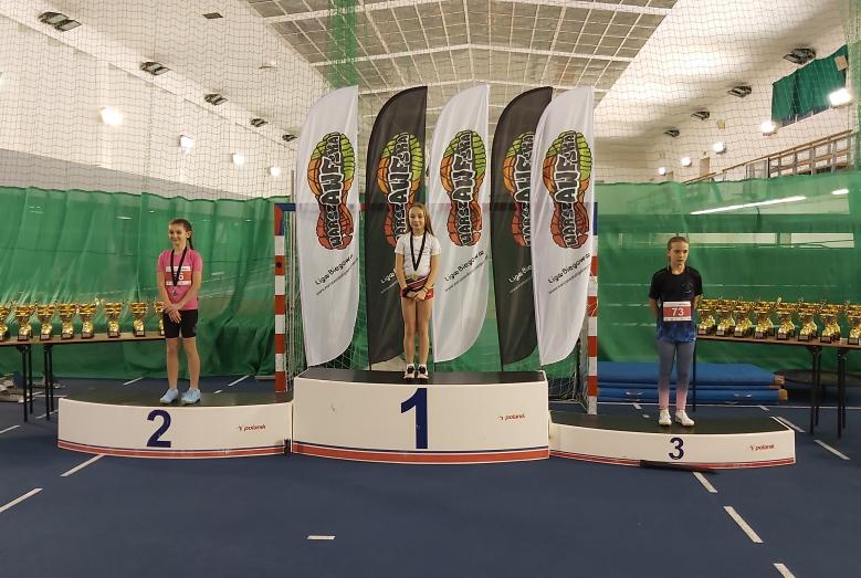 Zawodniczki na podium