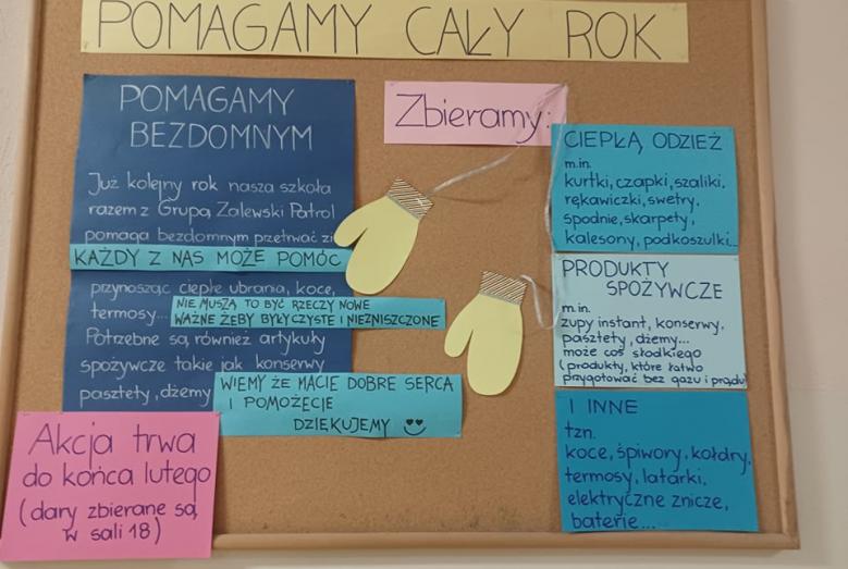 Pomoc osobom bezdomnym z Mławy