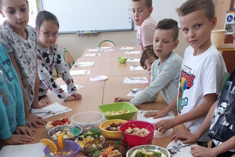 Kolorowe sałatki 