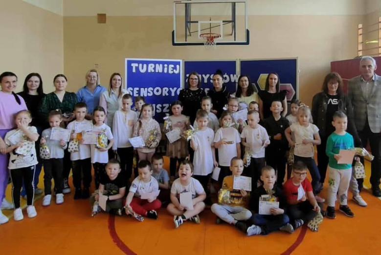 Księżyce z MPS nr 4 na Turnieju zmysłów Sensorycznie wszystko gra w SP 6
