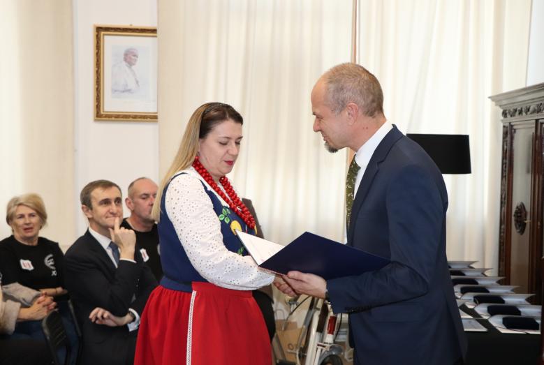 uroczystość wręczenia nagród