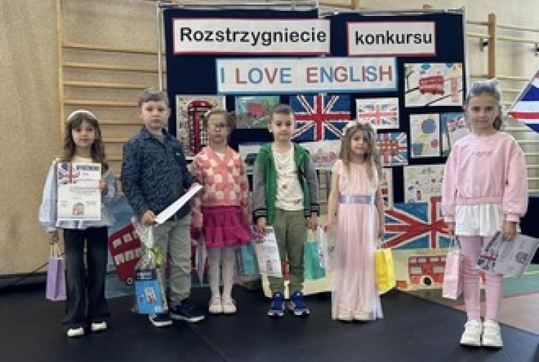Międzyprzedszkolny konkurs plastyczny „I LOVE ENGLISH - MPS nr 4