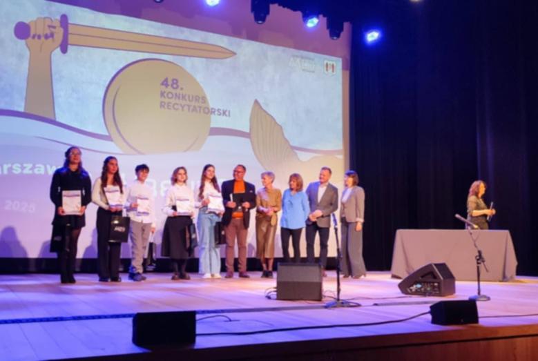 Udział uczniów SP nr 1 w  48 konkursie recytatorskim „Warszawska syrenka” - eliminacje powiatowe 