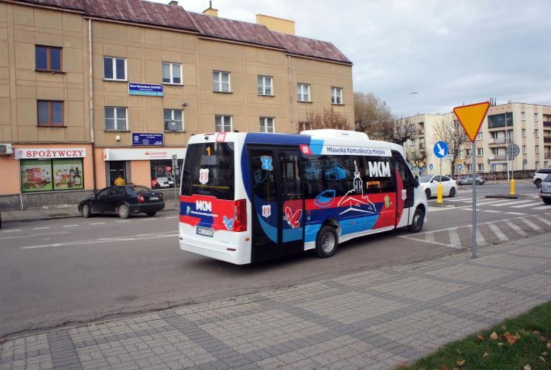 autobus Mławskiej Komunikacji Miejskiej