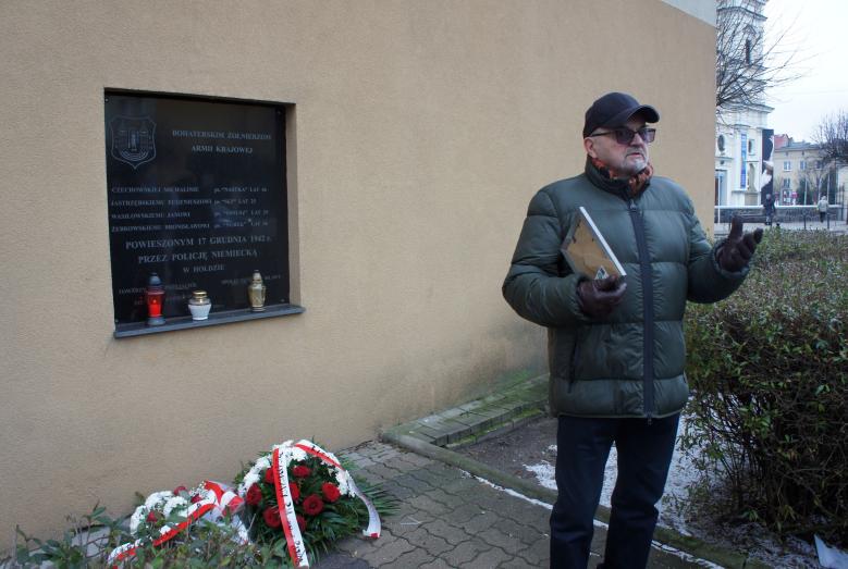 dr Leszek Arent podczas uroczystości w 2023 r.