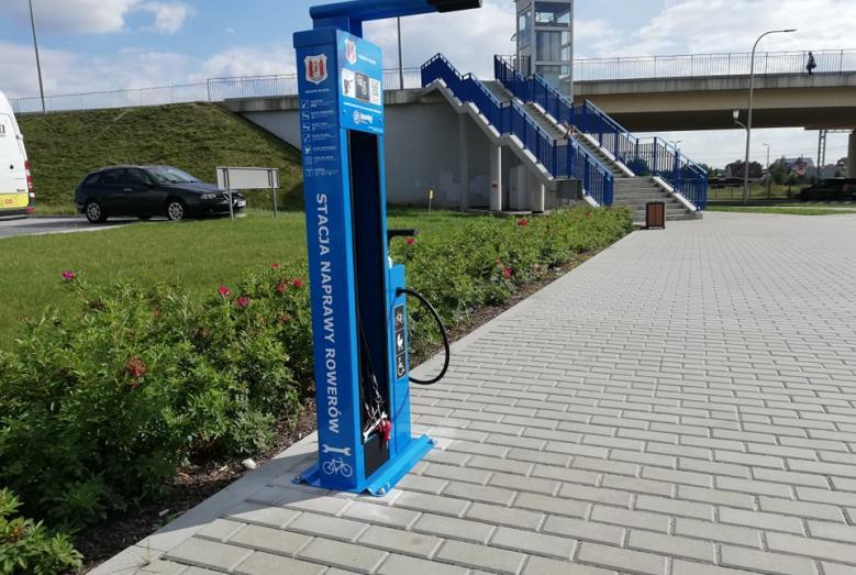 stacja naprawy rowerów