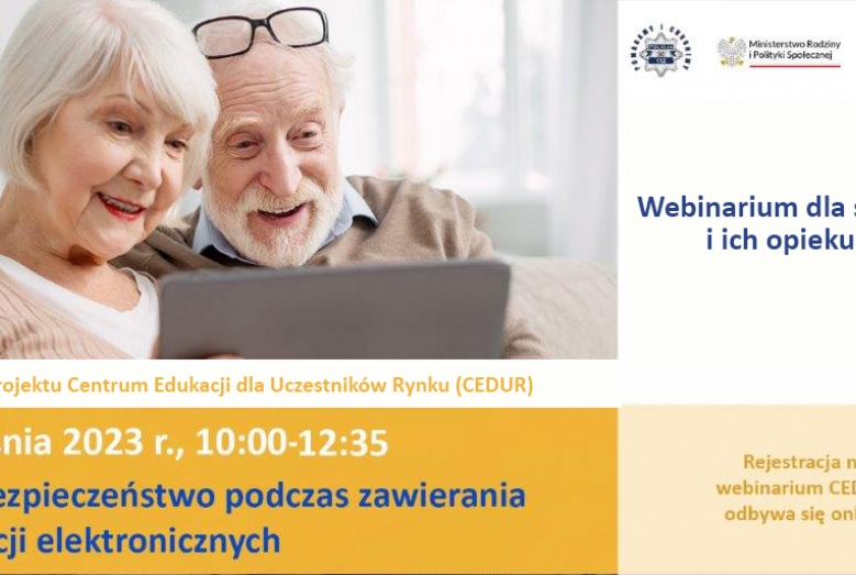 Grafika - webinarium CEDUR dla seniorów i ich opiekunów - 4 września 2023 roku.png 377