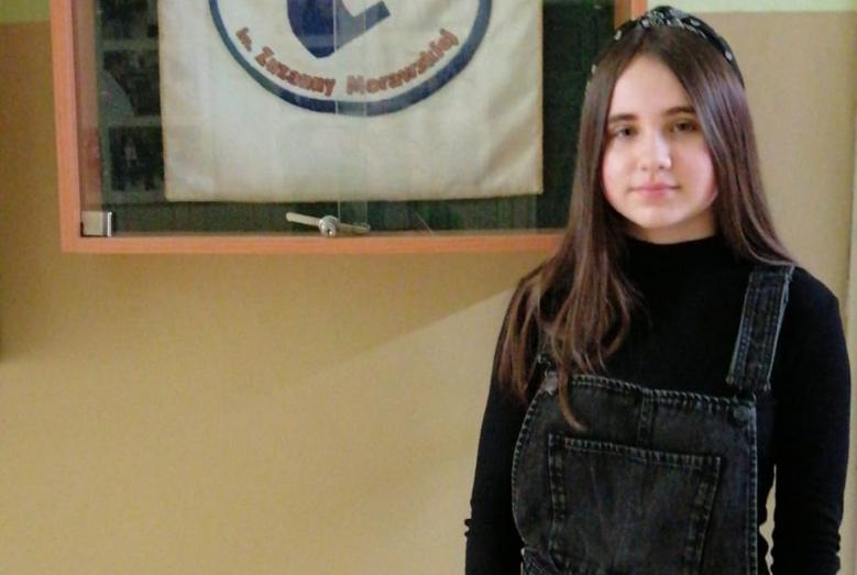 Uczennica mławskiej „siódemki” Zuzanna  Brzezińska otrzymała stypendium naukowe