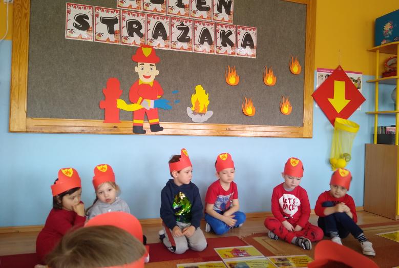 Dzień Strażaka w Krasnalach w MPS nr 4 w Mławie