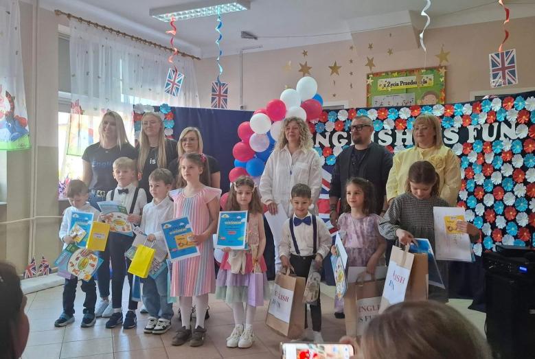 Wyróżnienie dla przedszkolaków MPS 2 w konkursie „English is fun”
