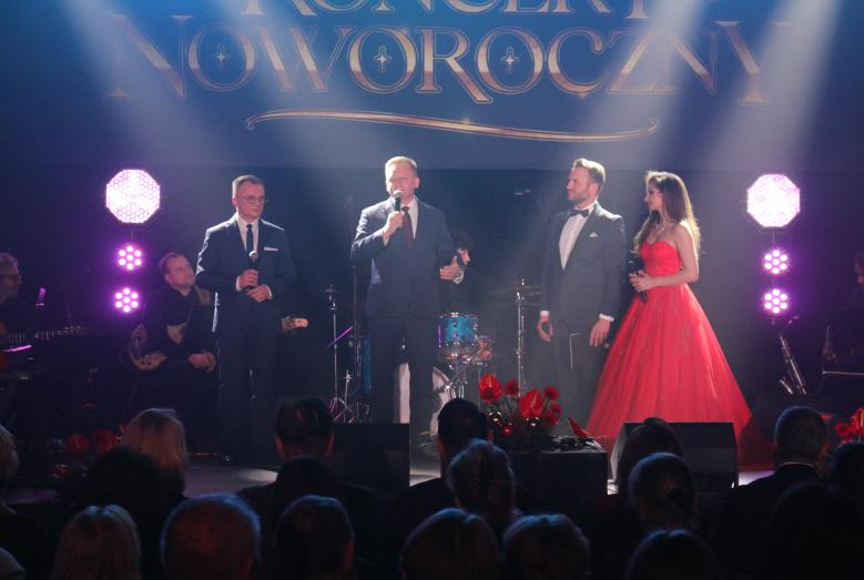 rozpoczęcie Koncertu Noworocznego