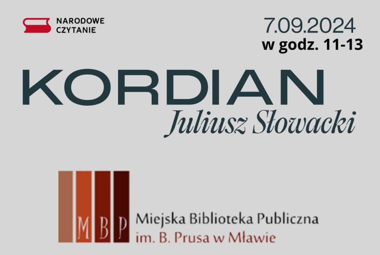 KORDIAN Juliusz Słowacki