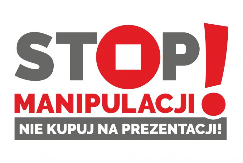 LOGO stop manipulacji