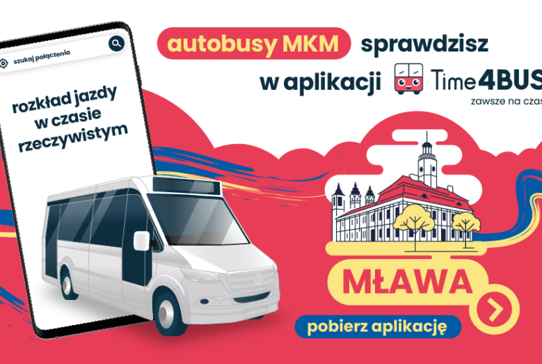Autobusy MKM sprawdzisz w aplikacji Time4BUS