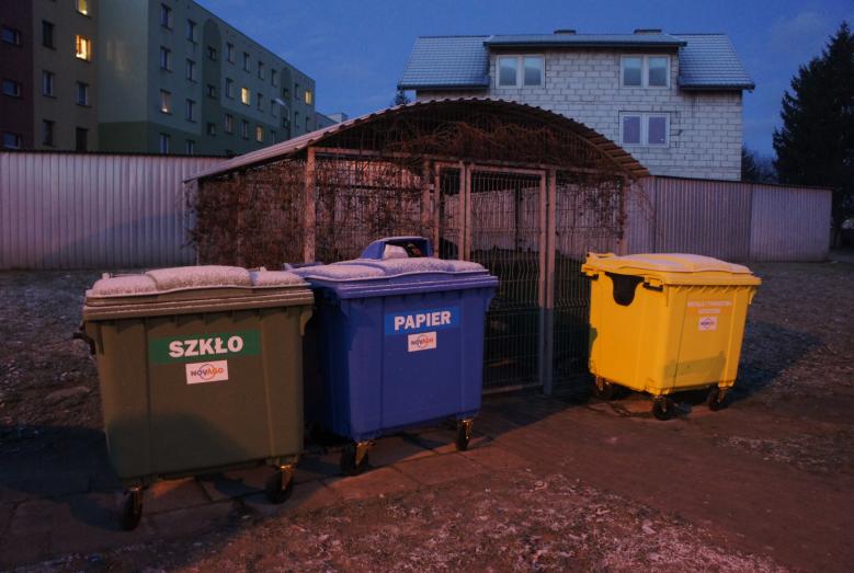 Pojemniki na odpady segregowane