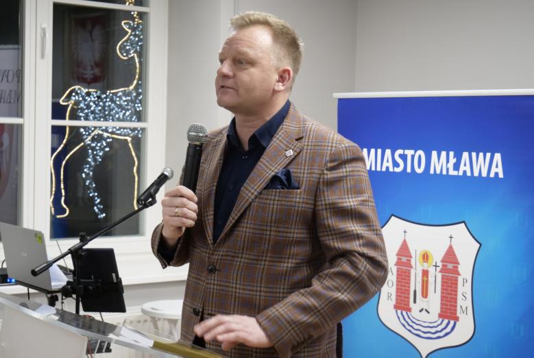 Burmistrz Miasta Mława Piotr Jankowski