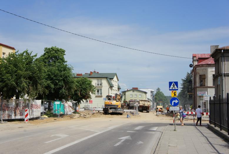Rondo 20 Bartoszyckiej Brygady Zmechanizowanej w budowie