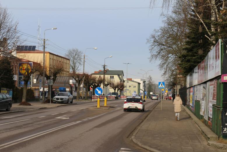 fragment ulicy Sienkiewicza