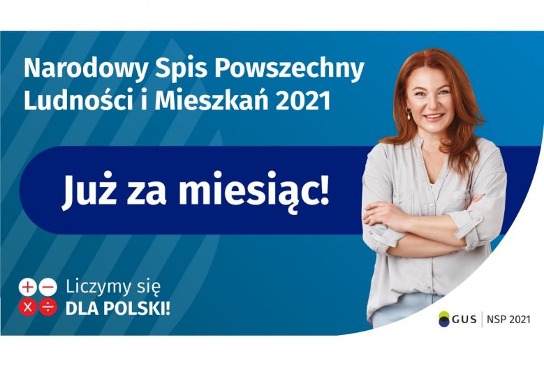 Już za miesiąc spis powszechny - grafika promocyjna