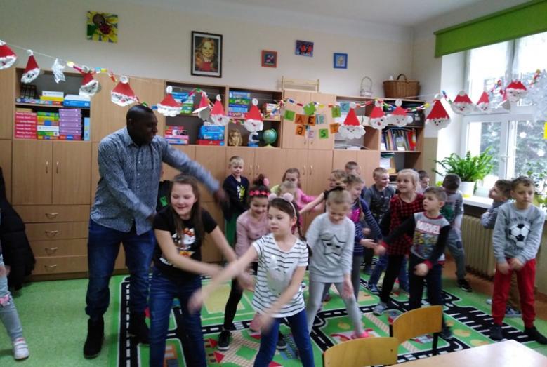niecodzienna lekcja w klasie I c