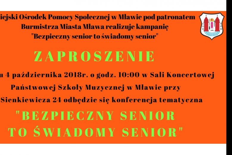 plakat senior w