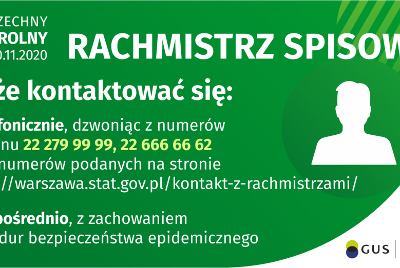 informacje o wznowieniu wywiadów bezpośrednich rachmistrzów spisowych