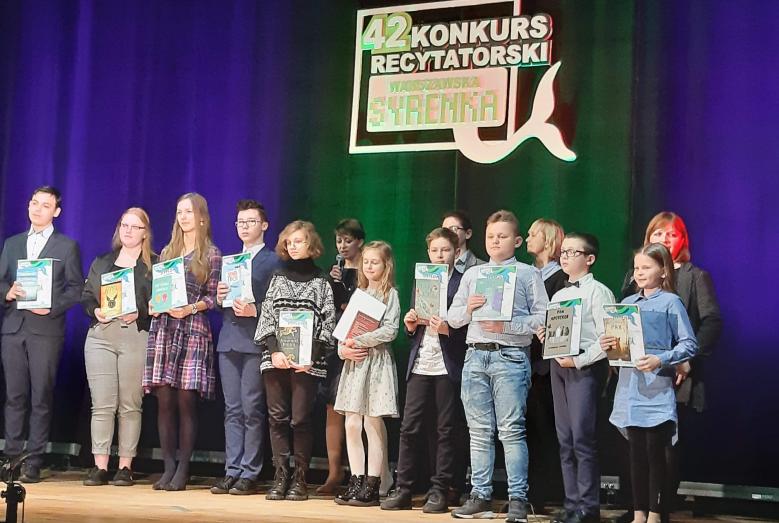 laureaci konkursu recytatorskiego