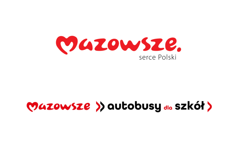 Logotyp Marki Mazowsze i programu wsparcia