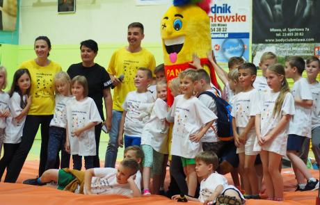 Monika Pyrek Camp w Mławskiej Hali Sportowej