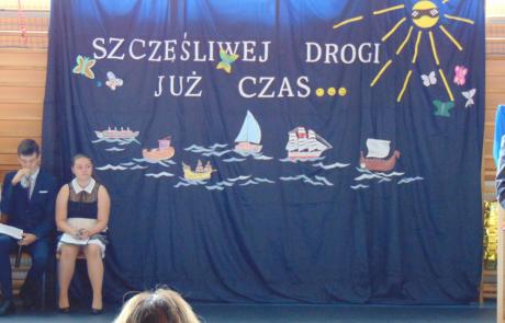 Pożegnanie gimnazjalistów w SP nr 2