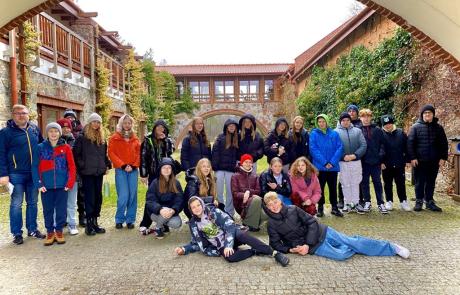 Wycieczka klasy 7a z SP nr 3 do Muzeum Szlachty Mazowieckiejvvv
