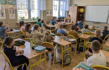 W książkach mieszka wrażeń sto... spotkanie czytelnicze w SP 3