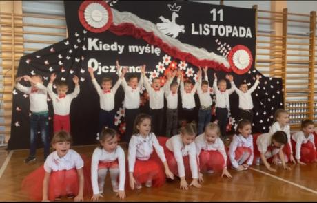 Przedszkolaki dla Niepodległej SP nr 2 Mława