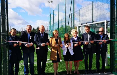 Otwarcie nowego kompleksu sportowego przy Szkole Podstawowej nr 7 w Mławie