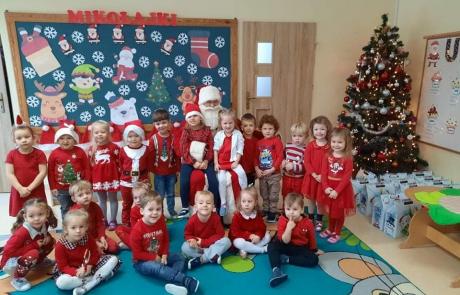 Mikołajki w Stokrotkach w MPS nr 3 w Mławie