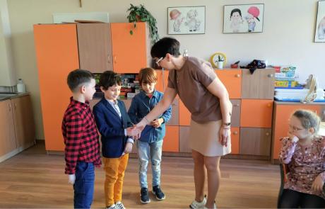 Szkolne eliminacje do konkursu recytatorskiego w klasach I-III - Sp nr 7w Mławie