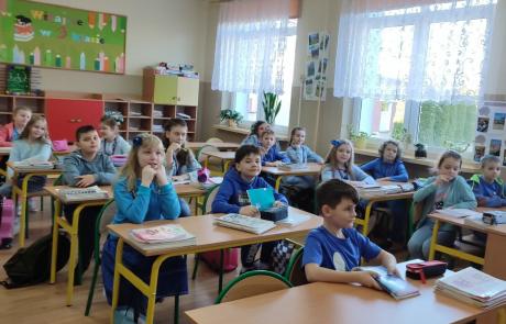 Uczniowie Szkoły Podstawowej nr 3 w Mławie