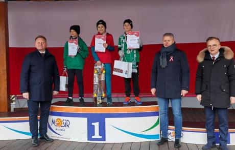 Uczniowie SP nr 4 na Biegu Niepodległości