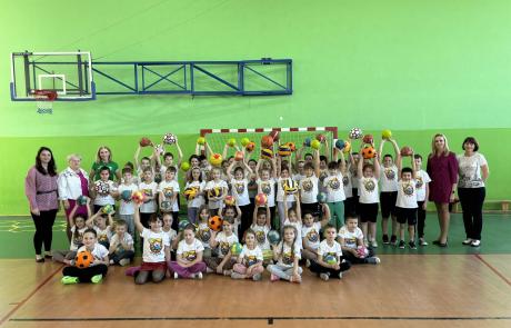 Program ruchowy "Mały Mistrz" w SP 4