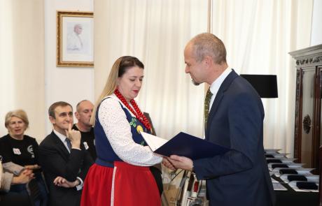 uroczystość wręczenia nagród