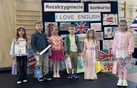 Międzyprzedszkolny konkurs plastyczny „I LOVE ENGLISH - MPS nr 4