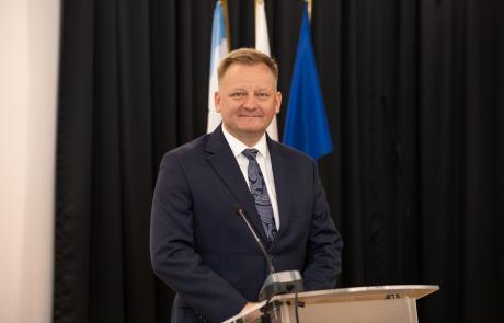 Burmistrz Miasta Mława Piotr Jankowski