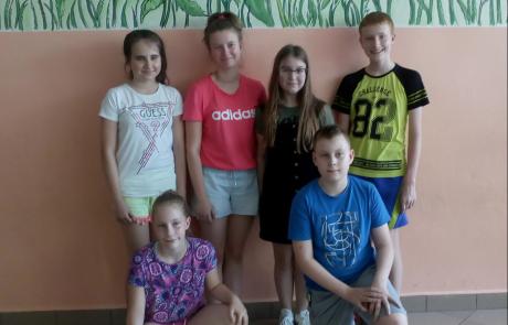 Podsumowanie konkursów matematycznych – uczniowie z SP 7
